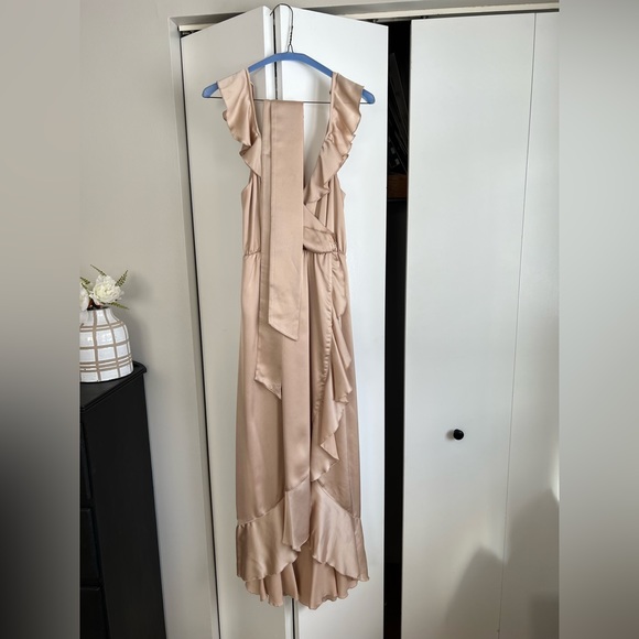 Samantha Wrap Ruffle Dress - Picture 2 of 4